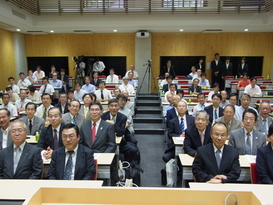 7月13日　信州大学医学部寄付講座・開設記念式　今でしょ！