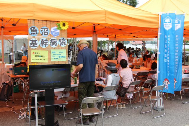 ぶどう祭りにブース出店