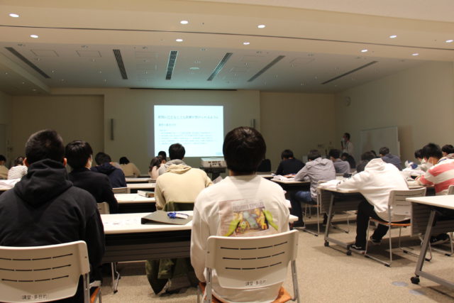 10月30日　長岡高校理数科メディカルコース38名が病院見学に来ました