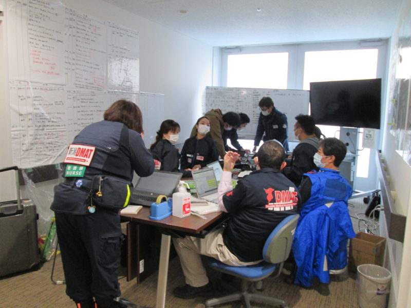 10月30日　大規模地震時医療活動訓練に参加しました